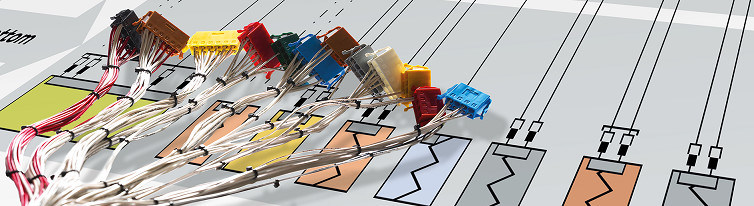 एक्स्कवेटर वायरिंग हार्नेस