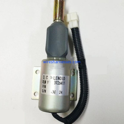 कमिंस इंजन 6CT के लिए 24V 3926411 SA-4257-12 स्टॉप सोलनॉइड